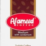 Al ameed Turkish Coffee Medium With Cardamom