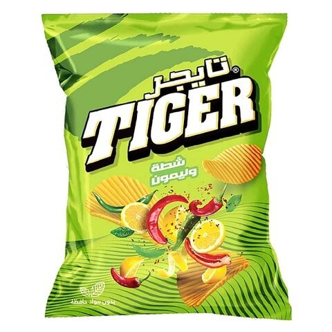 Tiger chips chilli & lemon Medium 45G