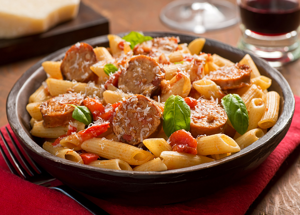 Pasta with Sausage Tagine Ready to cook box