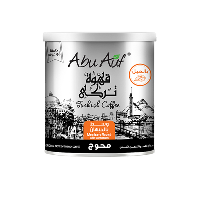 Abu Auf Medium roasted Plain Turkish Coffee 250 gm