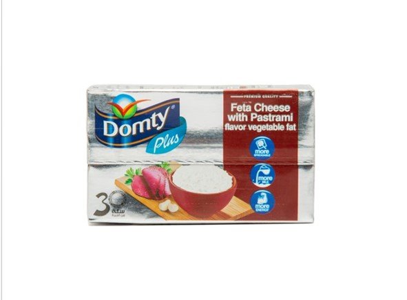 Domty Plus Feta Cheese Pastrami Flavor