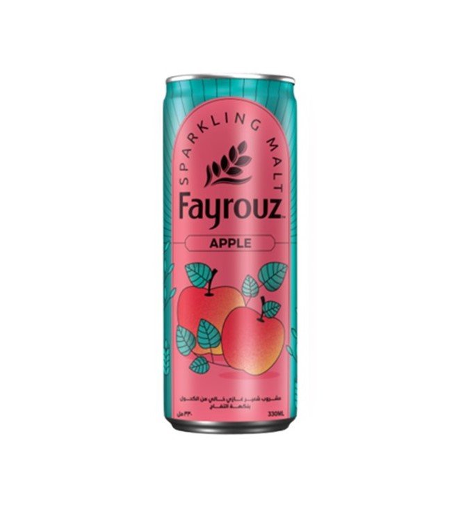 Fayrouz Apple Sparkling Malt