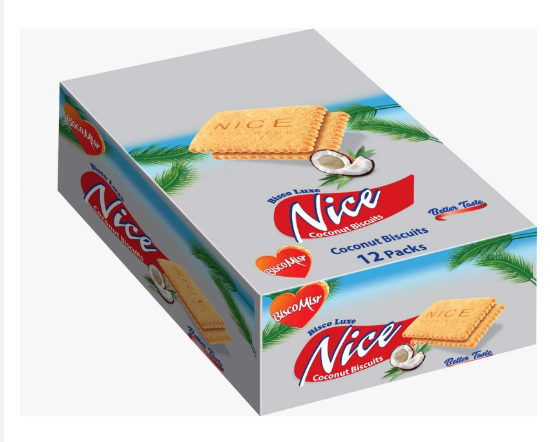 Nice Coconut Biscuit Box