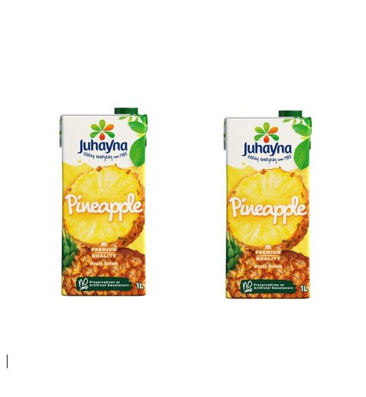 2 Juhayna Pineapple Juice 1L