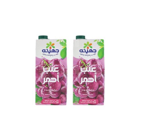 2 Juhayna Red Grapes Juice 1L