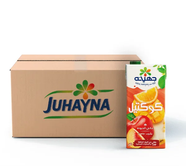 كرتونة جهينة عصير كوكتيل ١ لتر