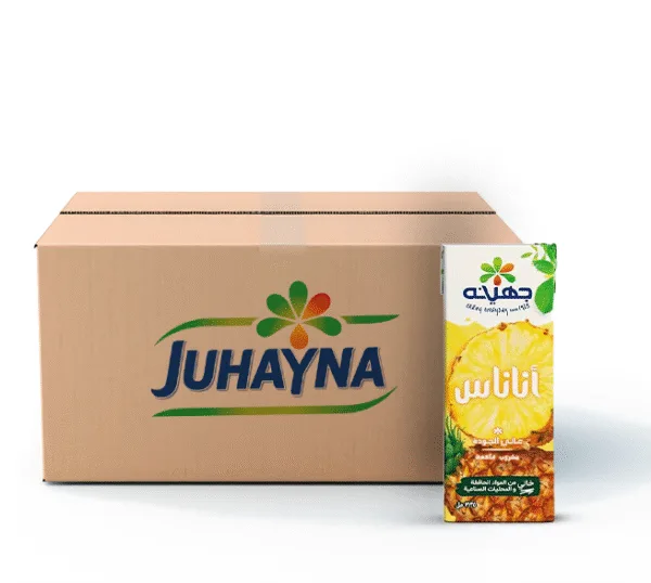كرتونة جهينة عصير أناناس  ٢٣٥مل